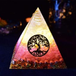 TREE OF LIFE AURA REIKI MARRIAGE Orgonite Pyramid